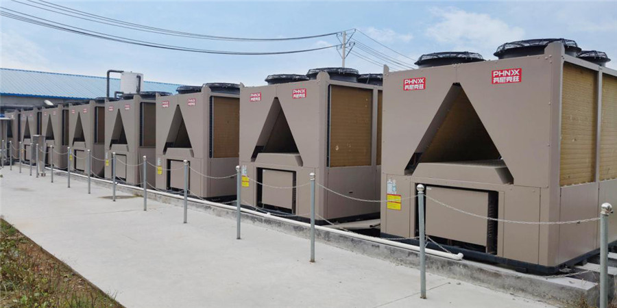 山东临沂一养鸡场采用17台芬尼空气能热泵，满足冬季采暖需求